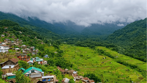 Beauty of Nagaland during winters.