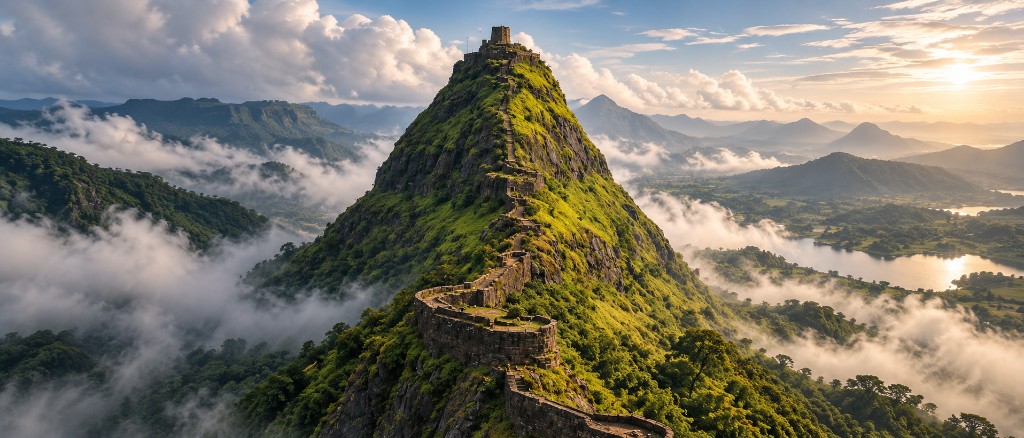 Trek to Tikona Fort 1