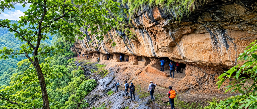 Trek to Thanale Caves 5