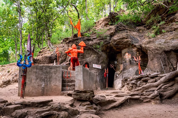 Pandav Caves in Pachmarhi 1